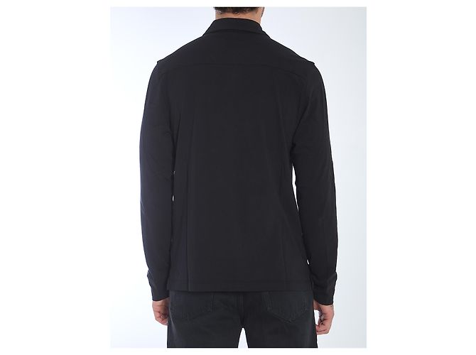 Camisa James Perse de algodón negra Negro - vista 4