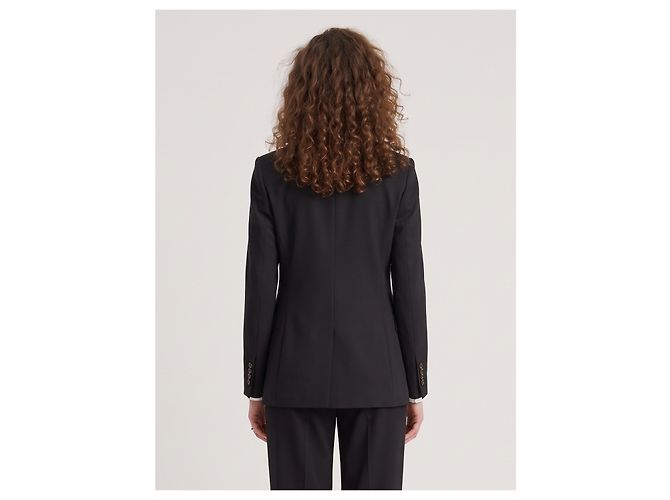 Sutton New York Single-breasted jacket in stretch canvas - view 3