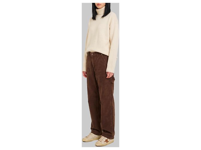 Haikure Jeans Sibilla Velvet Pier Marrom - vista 2