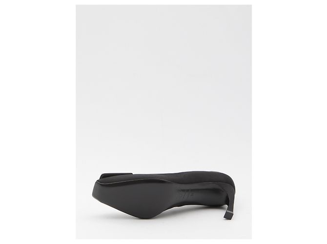 Roger Vivier Trompette satin pumps Black - view 4