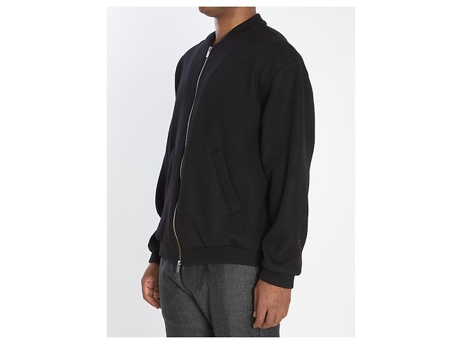 Barena Gabier Lanoso bomber jacket Black - view 2