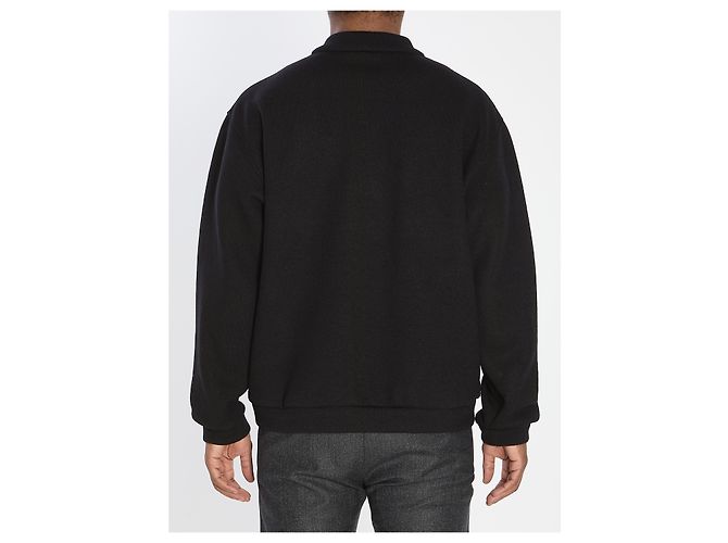 Barena Gabier Lanoso bomber jacket Black - view 4