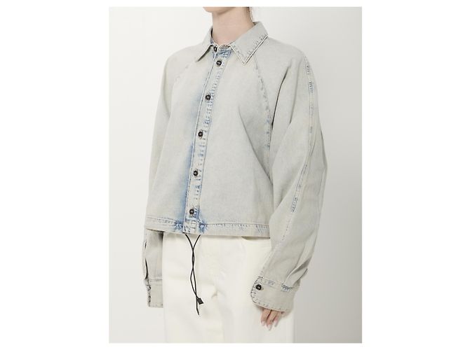 Haikure Camicia Keira Vintage Dirty Blu chiaro - vista 2