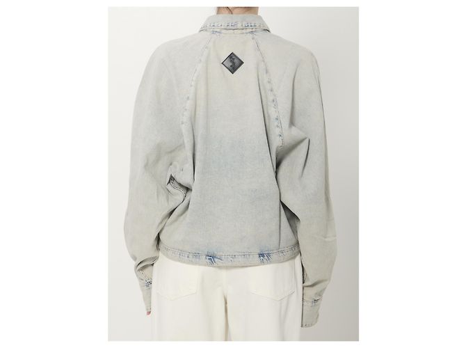 Haikure Camicia Keira Vintage Dirty Blu chiaro - vista 4