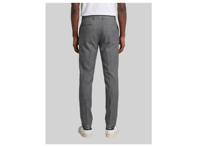 PT Torino Pantaloni Rebel in lana batavia bistretch Grigio - vista 3