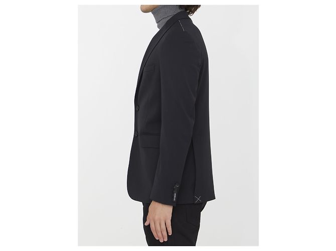 Tonello Single-breasted jacket Black - view 3