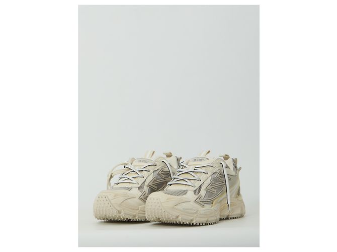 Off White Be Right Back worn-out sneakers Beige - view 2
