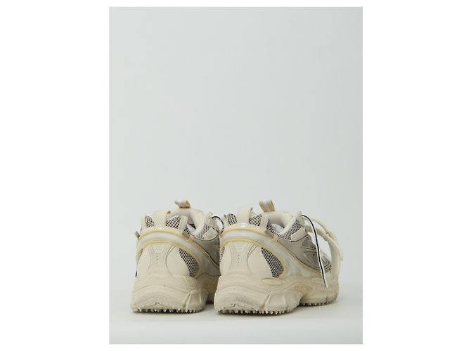 Off White Be Right Back worn-out sneakers Beige - view 3