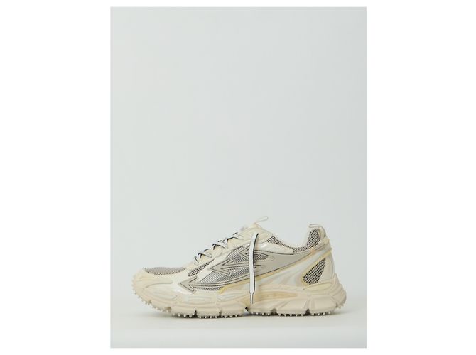 Off White Be Right Back worn-out sneakers Beige - view 4