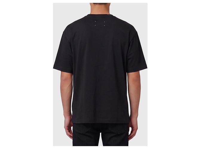 Maison Martin Margiela Camiseta Numeric de algodón Negro - vista 2