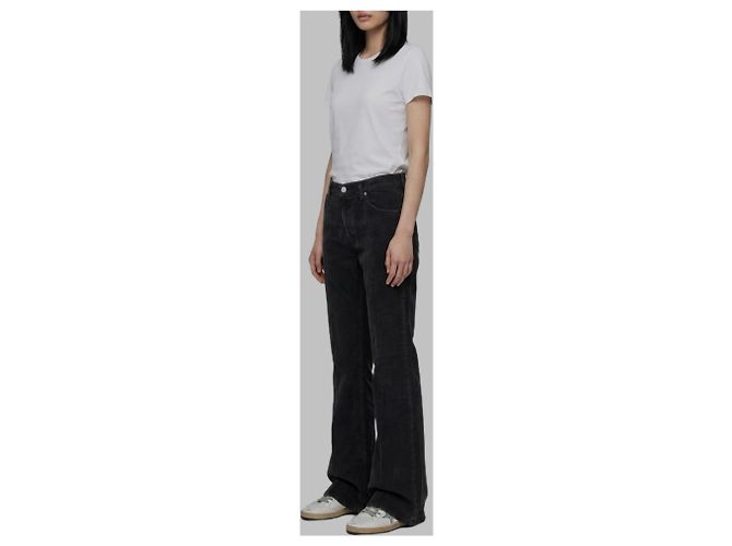 Haikure Jeans Clara Velvet Pier Preto - vista 2