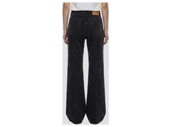 Haikure Jeans Clara Velvet Pier Preto - vista 3