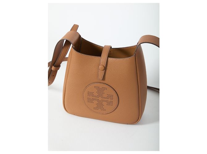 Tory Burch Bolsa tiracolo Miller Swing Marrom - vista 4