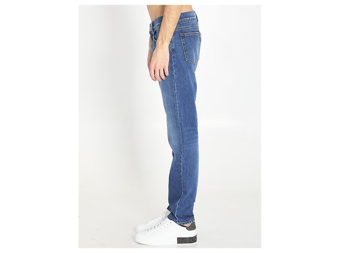 Dolce & Gabbana Jeans aus hellblauem Baumwoll-Denim - Ansicht 3