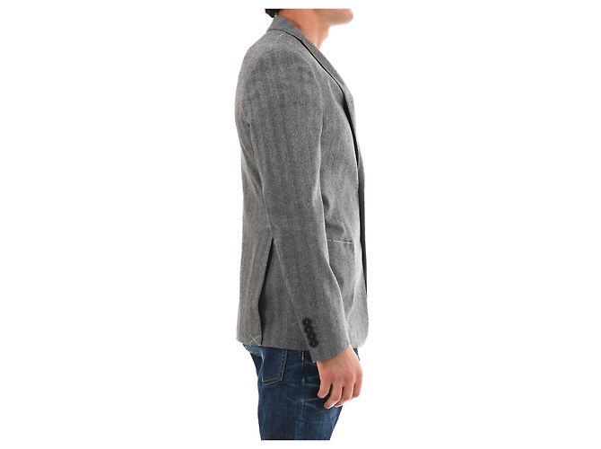 Tonello Wolljacke Grau - Ansicht 3