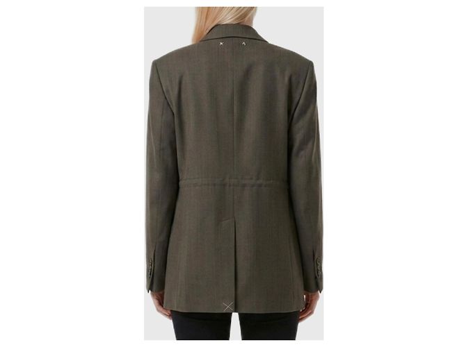 Golden Goose Blazer Journey de doble botonadura Verde - vista 3