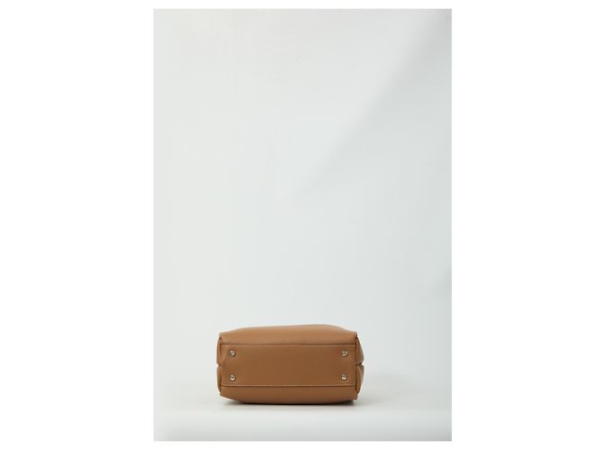 Mini mala de couro Tod's Marrom - vista 3