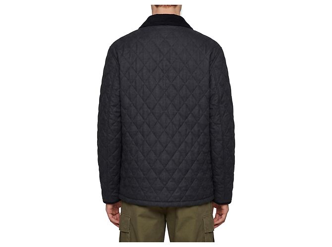 Burberry Haddington gesteppte Nylonjacke Schwarz - Ansicht 3