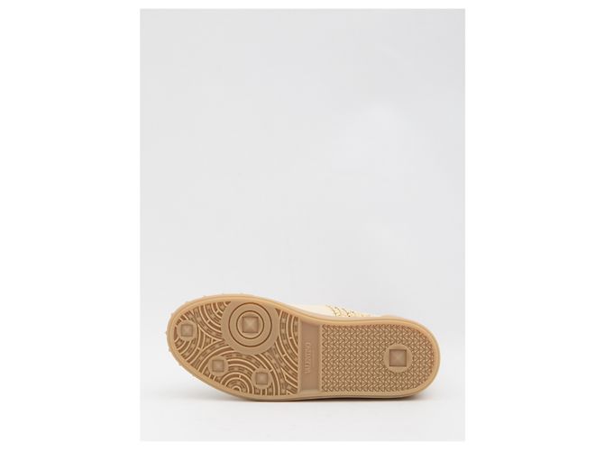 Valentino Garavani Upvillage-Sneaker aus gewebter Raffia Weiß - Ansicht 4