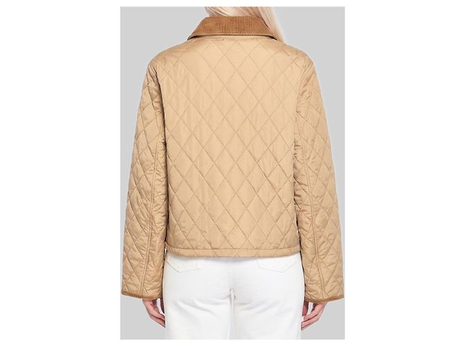 Burberry Chaqueta corta acolchada estilo campo Beige - vista 3