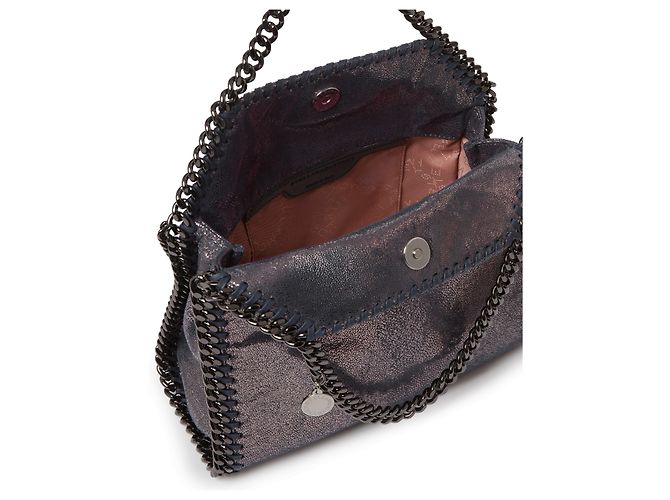 Stella Mc Cartney Mini Falabella Tote-Bag Blau - Ansicht 4