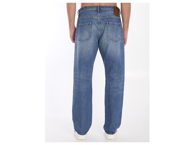 Pantaloni in denim azzurro chiaro Valentino Garavani Blu chiaro - vista 4