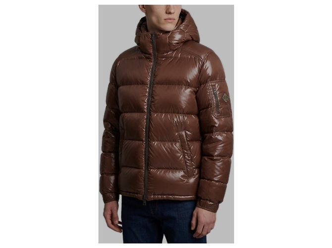 Herno Polar Tech Daunenjacke mit Kapuze Braun - Ansicht 2