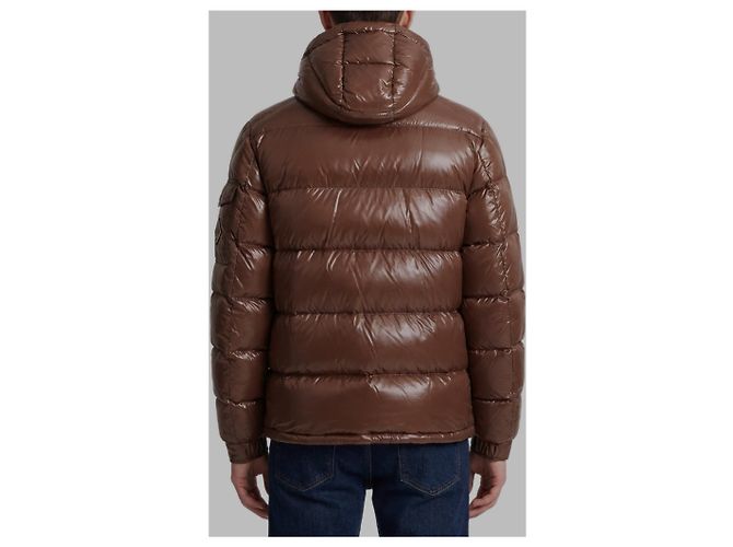 Herno Polar Tech Daunenjacke mit Kapuze Braun - Ansicht 3