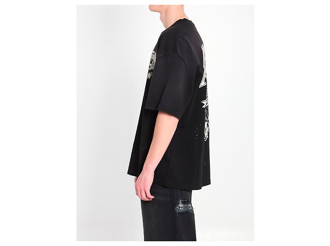 Amiri Eagle Oversized T-Shirt Schwarz - Ansicht 3