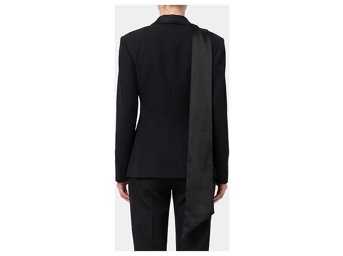 Attico Chaqueta de esmoquin de botonadura sencilla Negro - vista 2