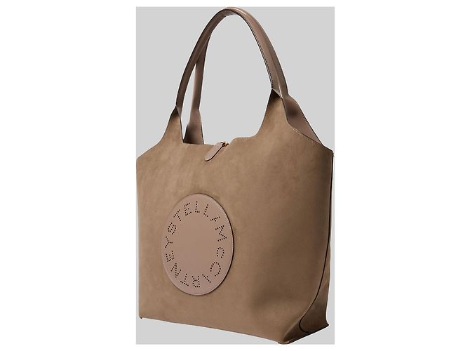 Stella Mc Cartney Wendbare Tote Bag mit Logo Braun - Ansicht 2