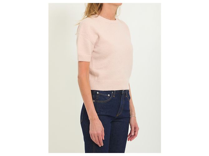 Camisola de cashmere Khaite rosa - vista 2