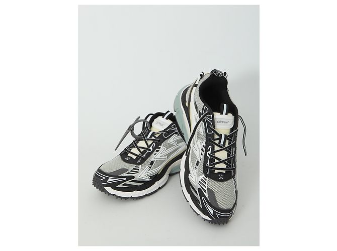 Off White Sapatilhas Be Right Back Cinza - vista 5