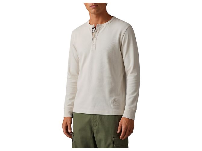 Burberry Camisola de algodão de manga comprida Branco - vista 2