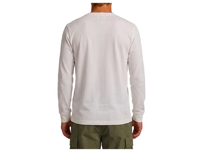 Burberry Camisola de algodão de manga comprida Branco - vista 3