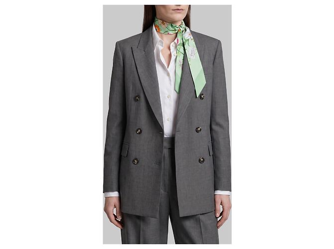Sutton New York Chaqueta cruzada antracita - vista 2