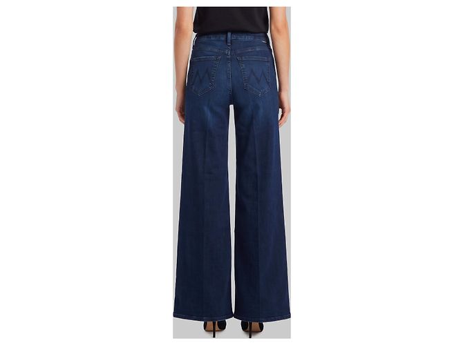 Mother I jeans The Roller Sneak Blu - vista 3