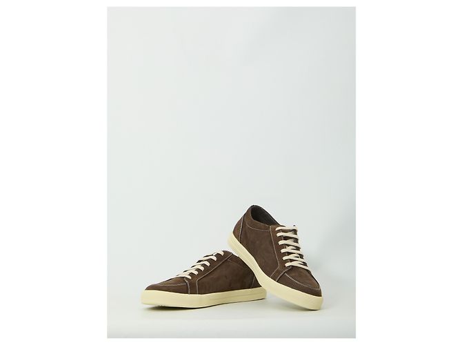 Common Projects Premium Skate Sneaker aus schwarzem Nubukleder Braun - Ansicht 5
