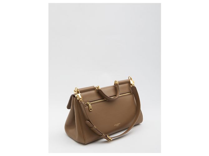 Dolce & Gabbana borsa My Sicily medium Marrone - vista 2