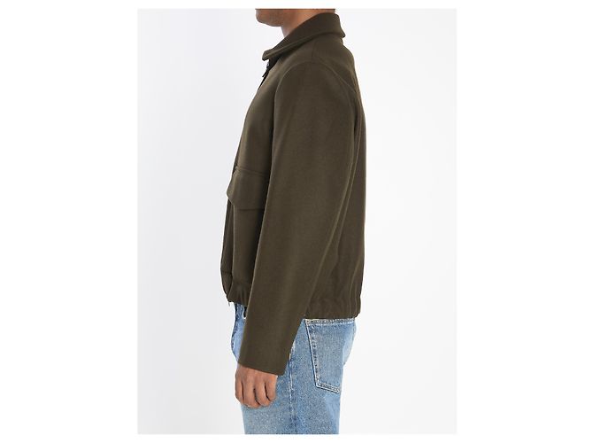 Barena Magan Caramal Green Wool Jacket - view 3