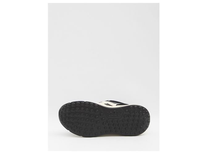 Hogan Hi-Fi Sneaker aus schwarzem Leder - Ansicht 4