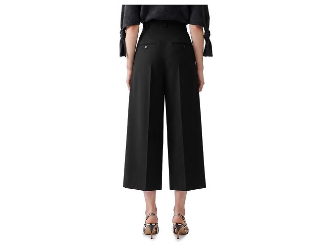 Pantalones Jacquemus Miami de lana negra Negro - vista 3