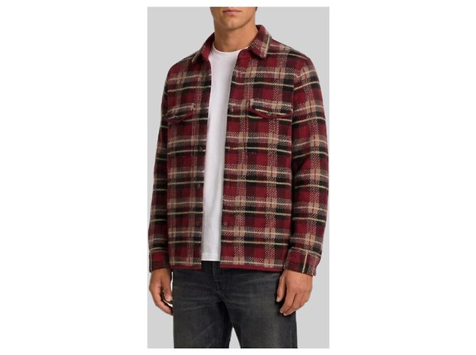 Guest in Residence Kaschmir Hemdstrickpullover Karo braun - Ansicht 2