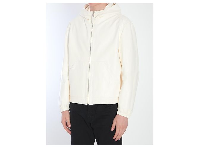 Dolce & Gabbana Chaqueta de cuero reversible Blanco - vista 2