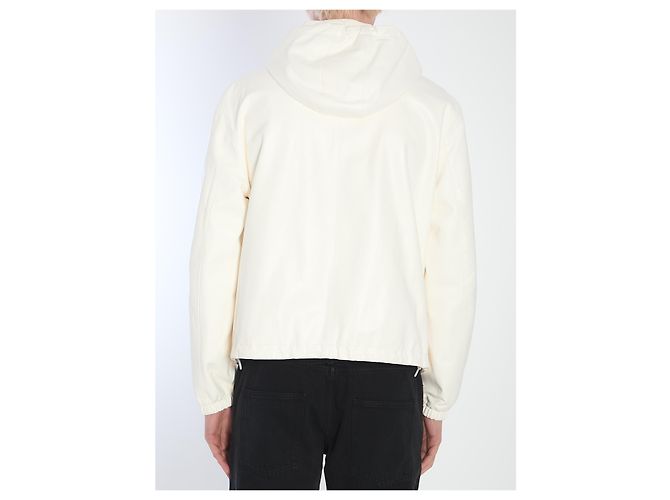 Dolce & Gabbana Chaqueta de cuero reversible Blanco - vista 4