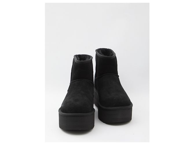 Ugg Classic Mini Platform Nero - vista 5
