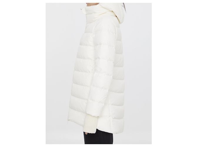 Herno Giacca puffer a forma di A Bianco - vista 3