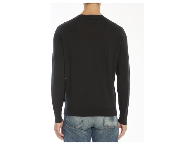 John Smedley Lundy merino wool sweater black - view 4