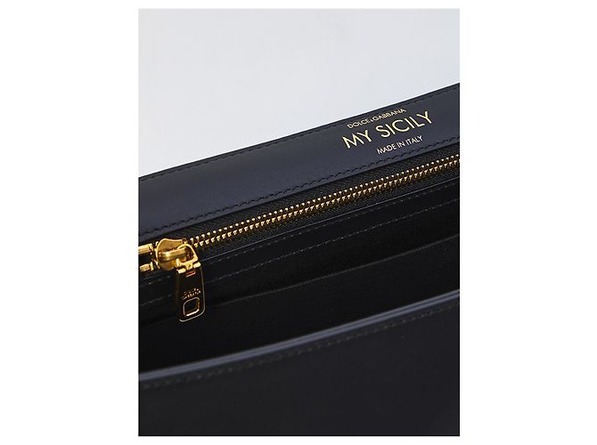Dolce & Gabbana Meine Sicily Handtasche maxi Schwarz - Ansicht 4