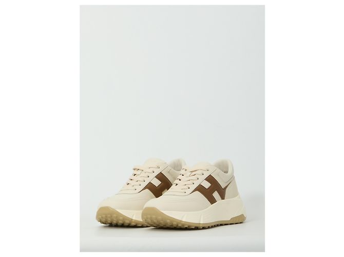 Baskets Hogan H669 en cuir blanc - vue 2